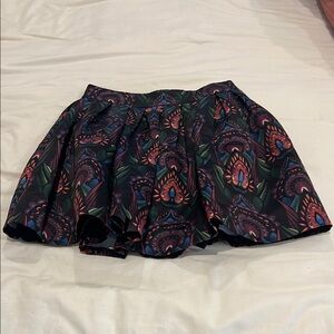 Alice + Olivia Patterned volume Skirt